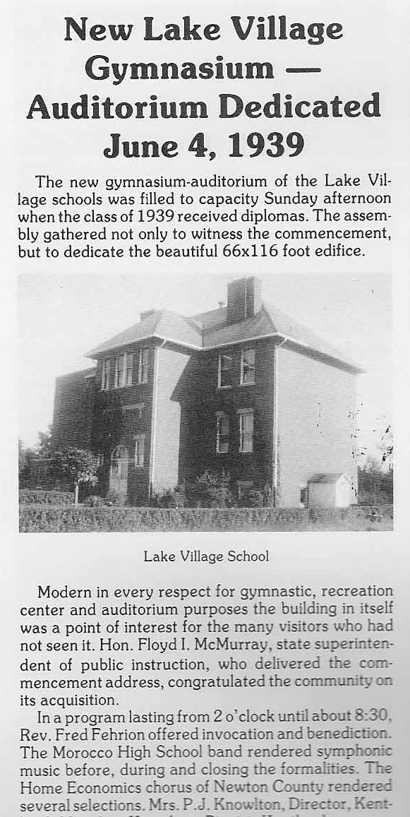 Lake Village School Photos